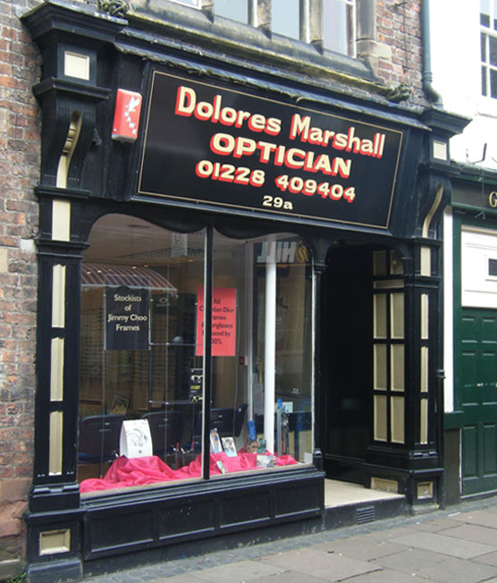Dolores Marshall Optician Shop